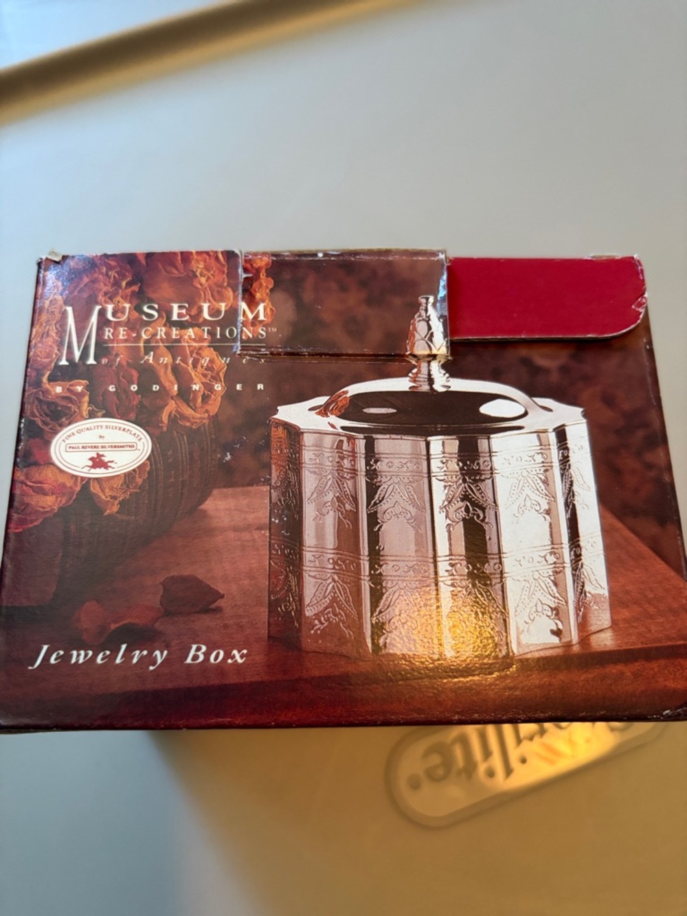 Silver Jewelry Box
